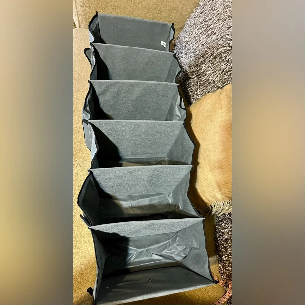 GRAY/BLACK STORAGE ORGANIZER CUBBY SET (VARIOUS SIZES) (GREAT FOR RESELLERS)